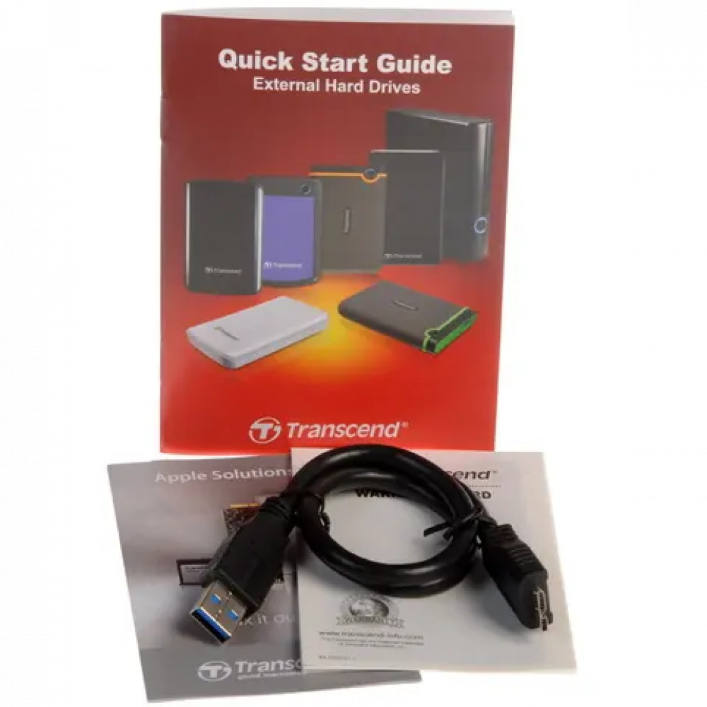 Внешние накопители Transcend StoreJet 25A3 Black TS2TSJ25A3K 2 ТБ - миниатюра 12