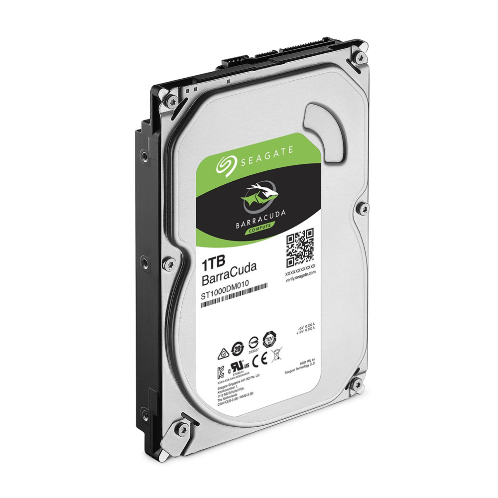 Жесткий диск Seagate BarraCuda 1TB SATA 3.5" 7200rpm 64Mb ST1000DM010 HDD (классические), 1 ТБ, 3.5 дюйма, SATA - миниатюра 6