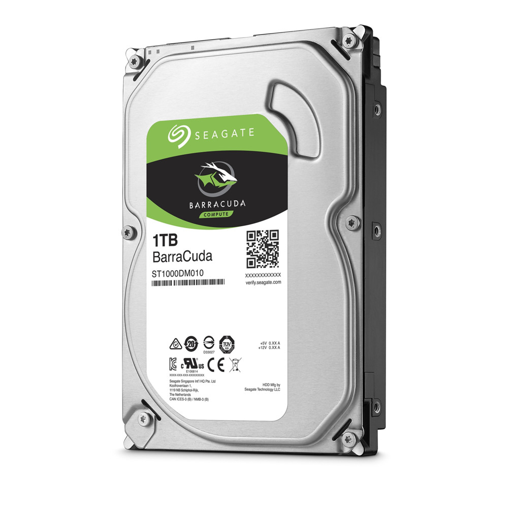 Жесткий диск Seagate BarraCuda 1TB SATA 3.5" 7200rpm 64Mb ST1000DM010 HDD (классические), 1 ТБ, 3.5 дюйма, SATA - миниатюра 4