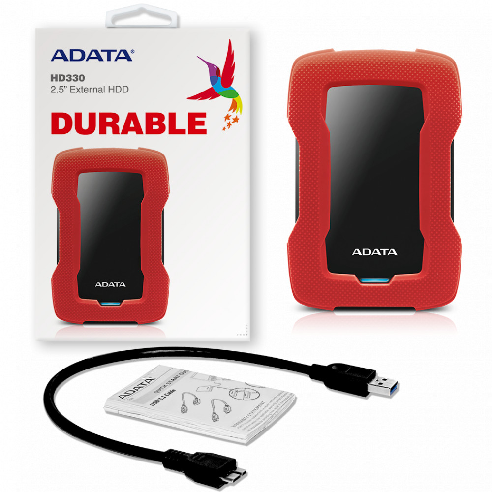 Внешние накопители A-Data HD330 1 ТБ AHD330-1TU31-CRD 1 ТБ - миниатюра 12