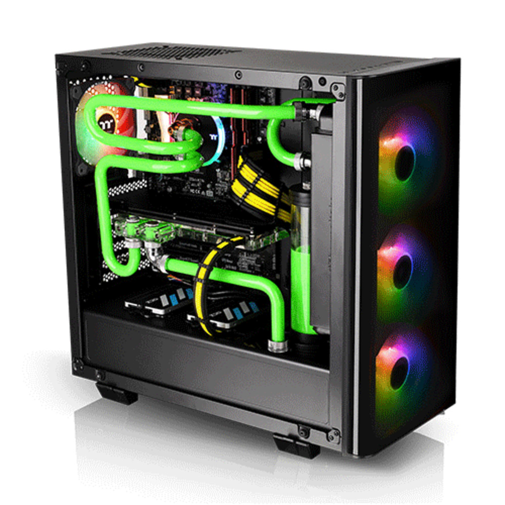 Корпус Thermaltake View 21 TG RGB Plus CA-1I3-00M1WN-05 - миниатюра 7