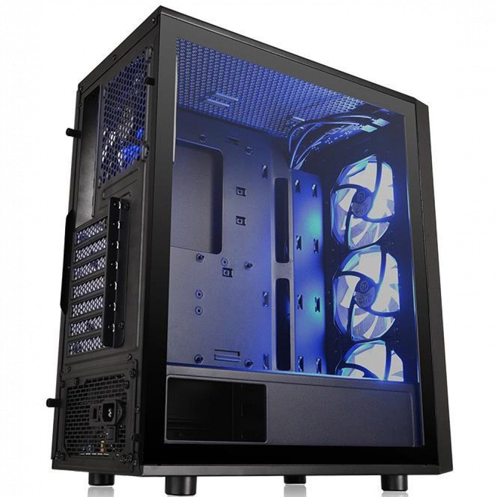 Корпус Thermaltake Versa J25 Tempered Glass RGB Edition CA-1L8-00M1WN-01 Mid-Tower - миниатюра 11
