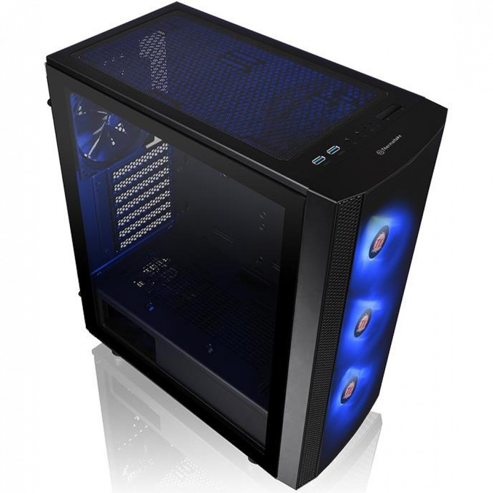 Корпус Thermaltake Versa J25 Tempered Glass RGB Edition CA-1L8-00M1WN-01 Mid-Tower - миниатюра 8