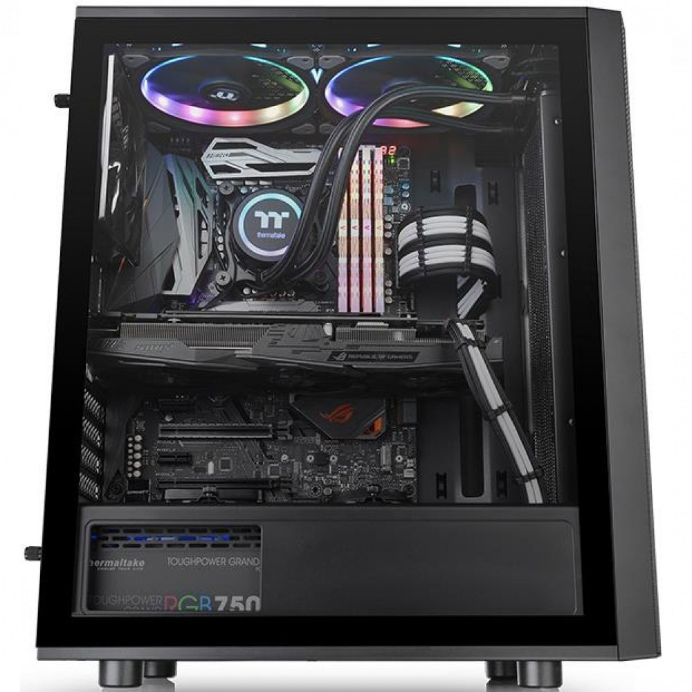 Корпус Thermaltake Versa J25 Tempered Glass RGB Edition CA-1L8-00M1WN-01 Mid-Tower - миниатюра 12