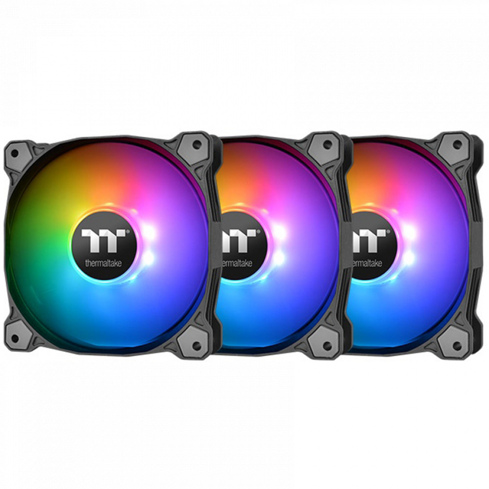 Система охлаждения Thermaltake Pure Plus 12 RGB TT Premium Edition 3-Fan Pack CL-F063-PL12SW-A - миниатюра 5