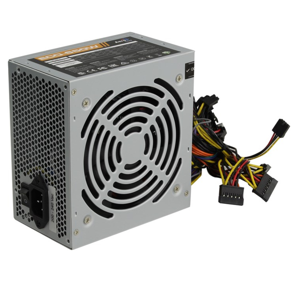 Блок питания Aerocool 650W Retail ECO-650W ATX v2.3 Haswell 4710700957912 650 Вт - миниатюра 2