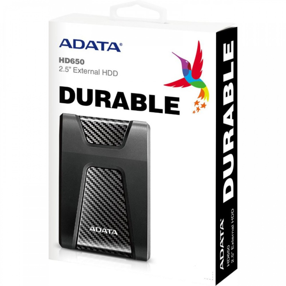 Внешние накопители A-Data HD650 DashDrive Durable 2.5" AHD650-1TU31-CBK 1 ТБ - миниатюра 8