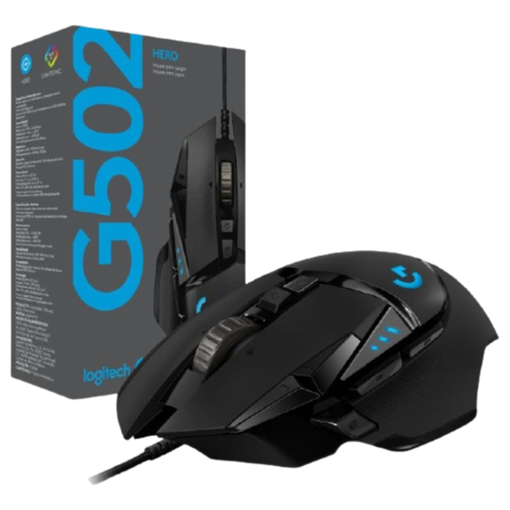 Мышь Logitech G502 Hero 910-005470 Игровые, Проводная - миниатюра 9