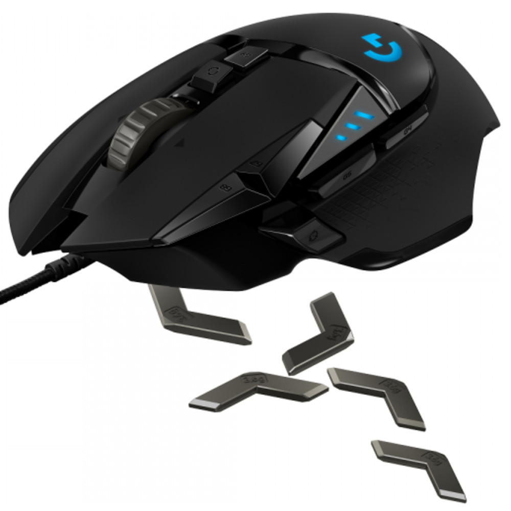 Мышь Logitech G502 Hero 910-005470 Игровые, Проводная - миниатюра 11