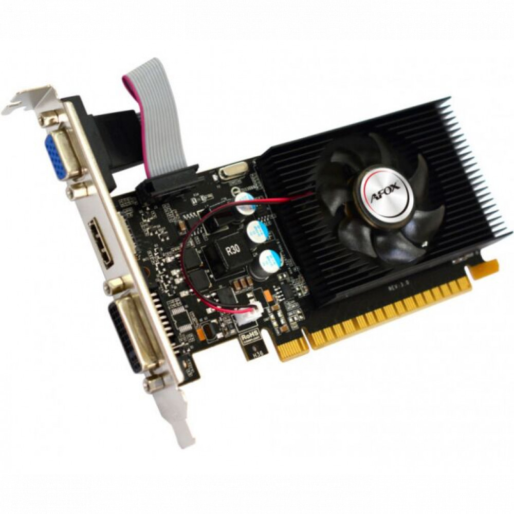 Видеокарта AFOX GeForce GT220 AF220-1024D3L2 1 ГБ - миниатюра 4