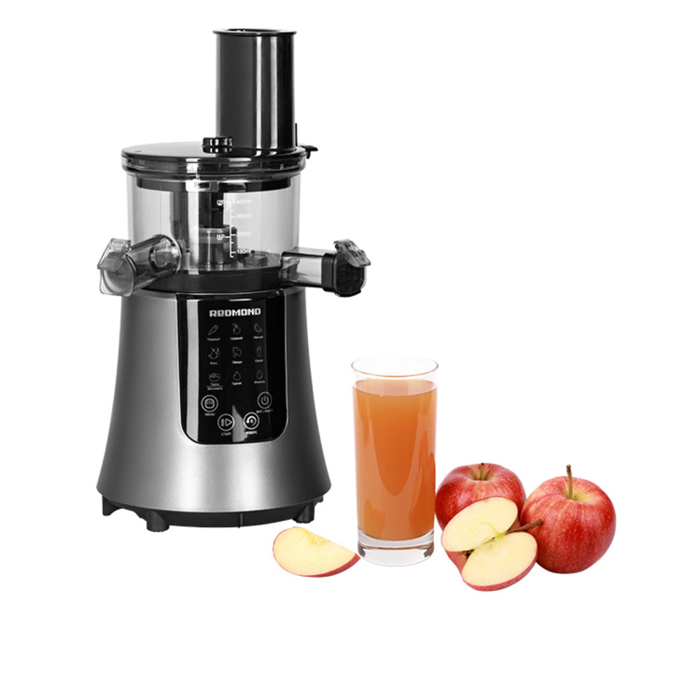 Соковыжималка Redmond RJ-912S Шнековая, 580 Вт - миниатюра 4