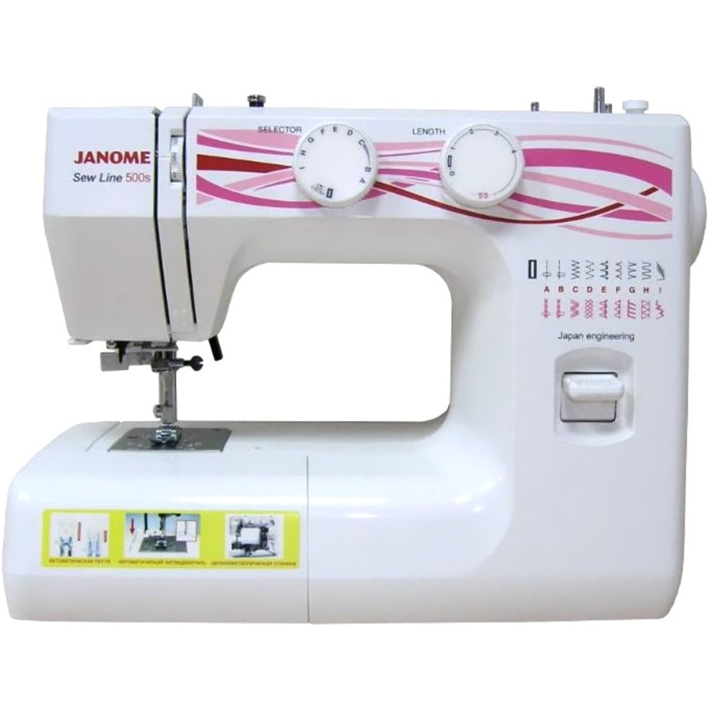 Janome Sew Line 500s SEW LINE 500S Швейная машина - миниатюра 2