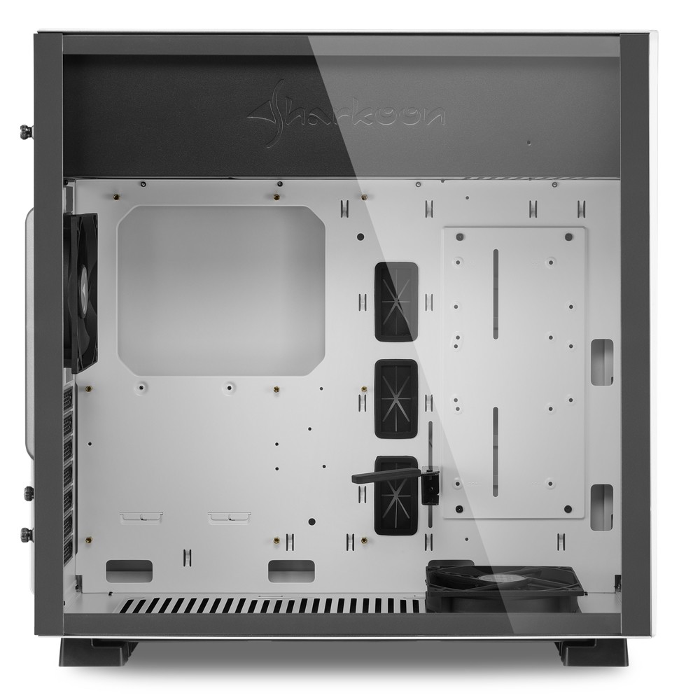 Корпус Sharkoon PURE STEEL WHITE Mid-Tower - миниатюра 8