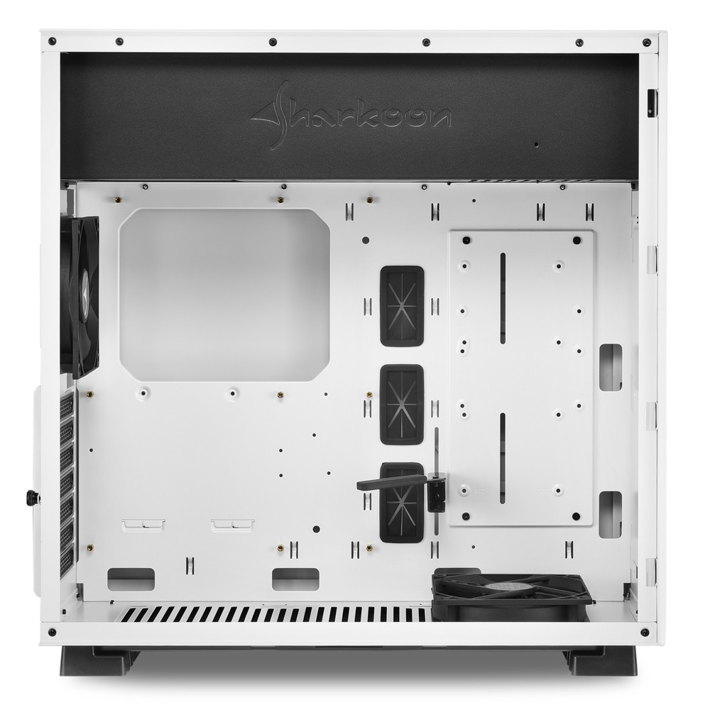 Корпус Sharkoon PURE STEEL WHITE Mid-Tower - миниатюра 9
