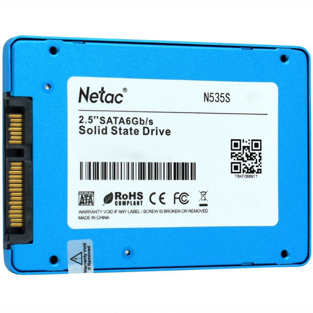 Жесткий диск Netac N535S NT01N535S-480G-S3X SSD (твердотельные), 480 ГБ, 2.5 дюйма, SATA - миниатюра 4