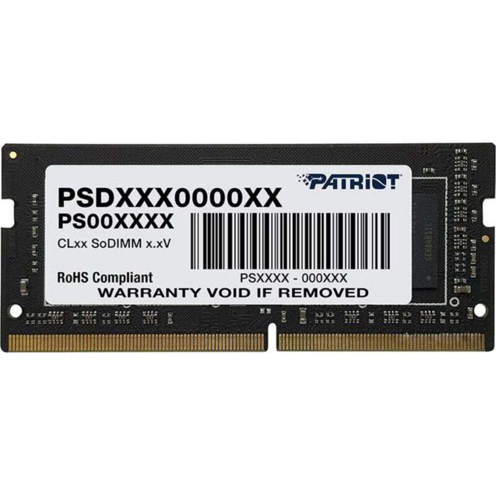ОЗУ Patriot Signature (PSD416G320081S) SO-DIMM, DDR4, 16 Гб, 3200 МГц - миниатюра 2