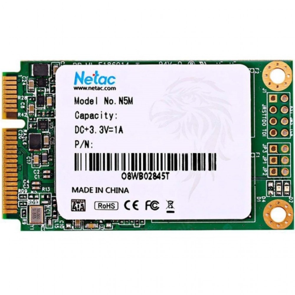 Жесткий диск Netac N5M NT01N5M-002T-M3X SSD (твердотельные), 2 ТБ, mSATA, SATA - миниатюра 2