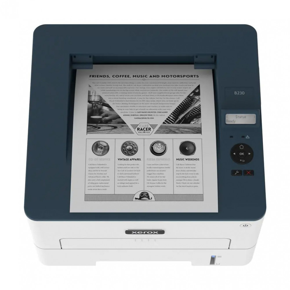 Принтер Xerox B230 B230V/DNI А4, Лазерный, Монохромная - миниатюра 9