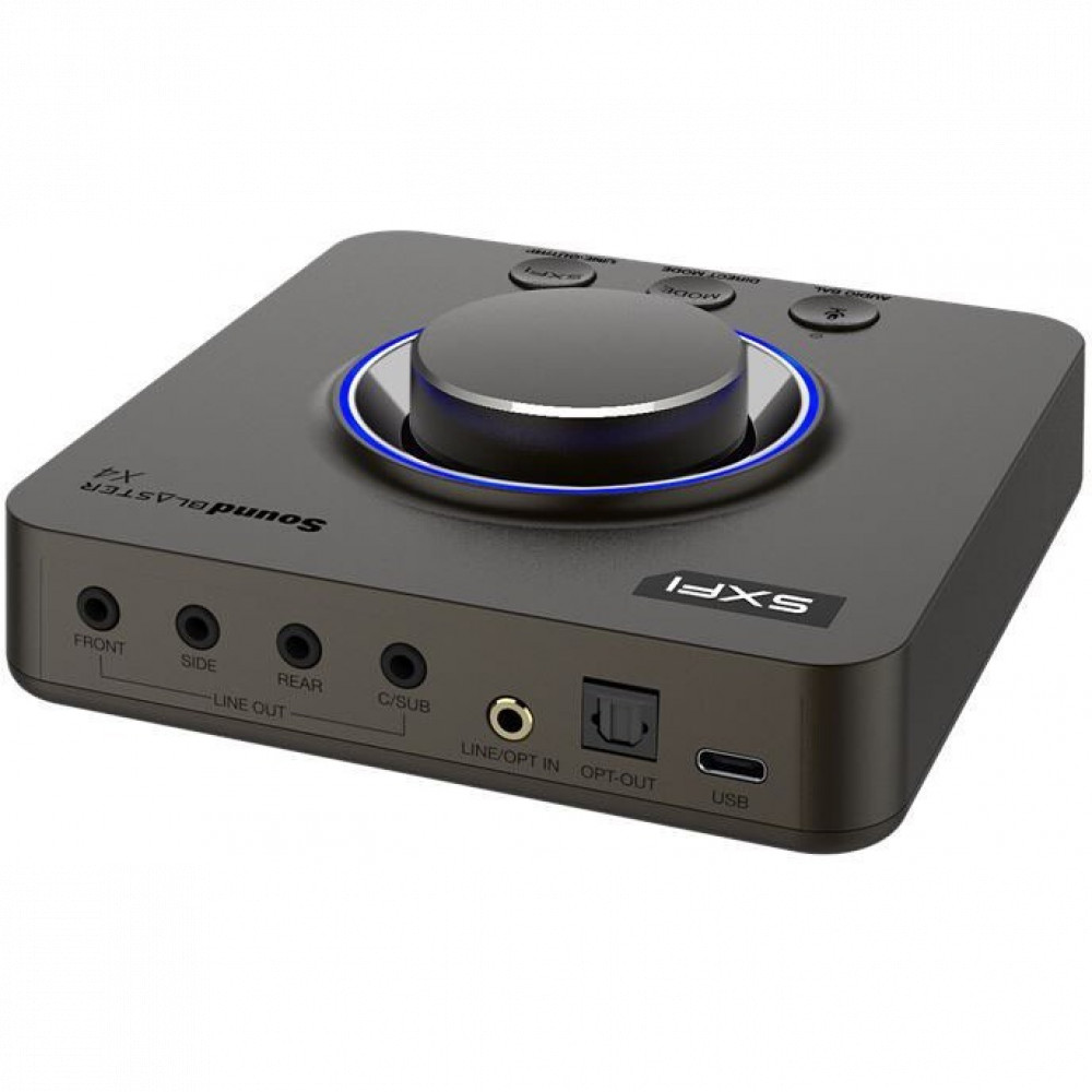 Звуковые карты Creative Blaster X4 70SB181500000 - миниатюра 6