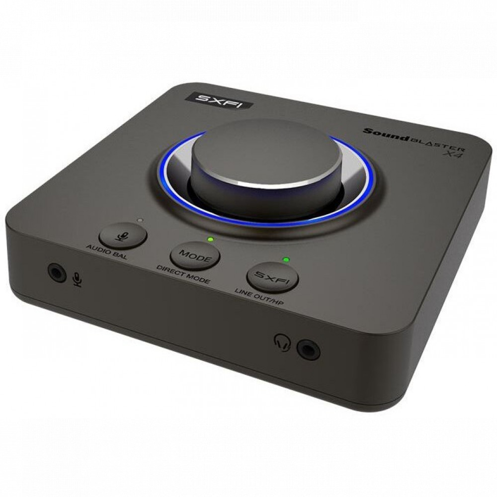 Звуковые карты Creative Blaster X4 70SB181500000 - миниатюра 5