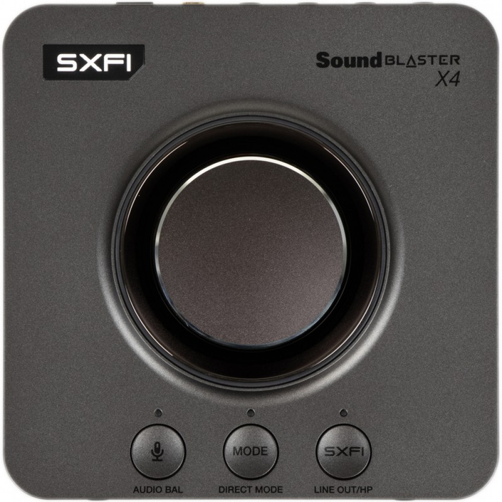 Звуковые карты Creative Blaster X4 70SB181500000 - миниатюра 4
