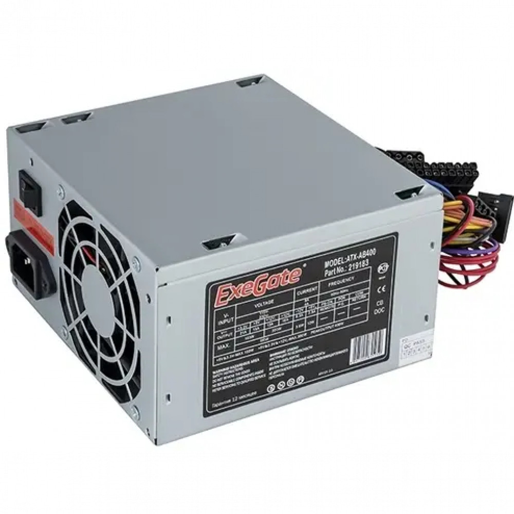 Блок питания ExeGate AB400 EX219183RUS-PC 400 Вт - миниатюра 5