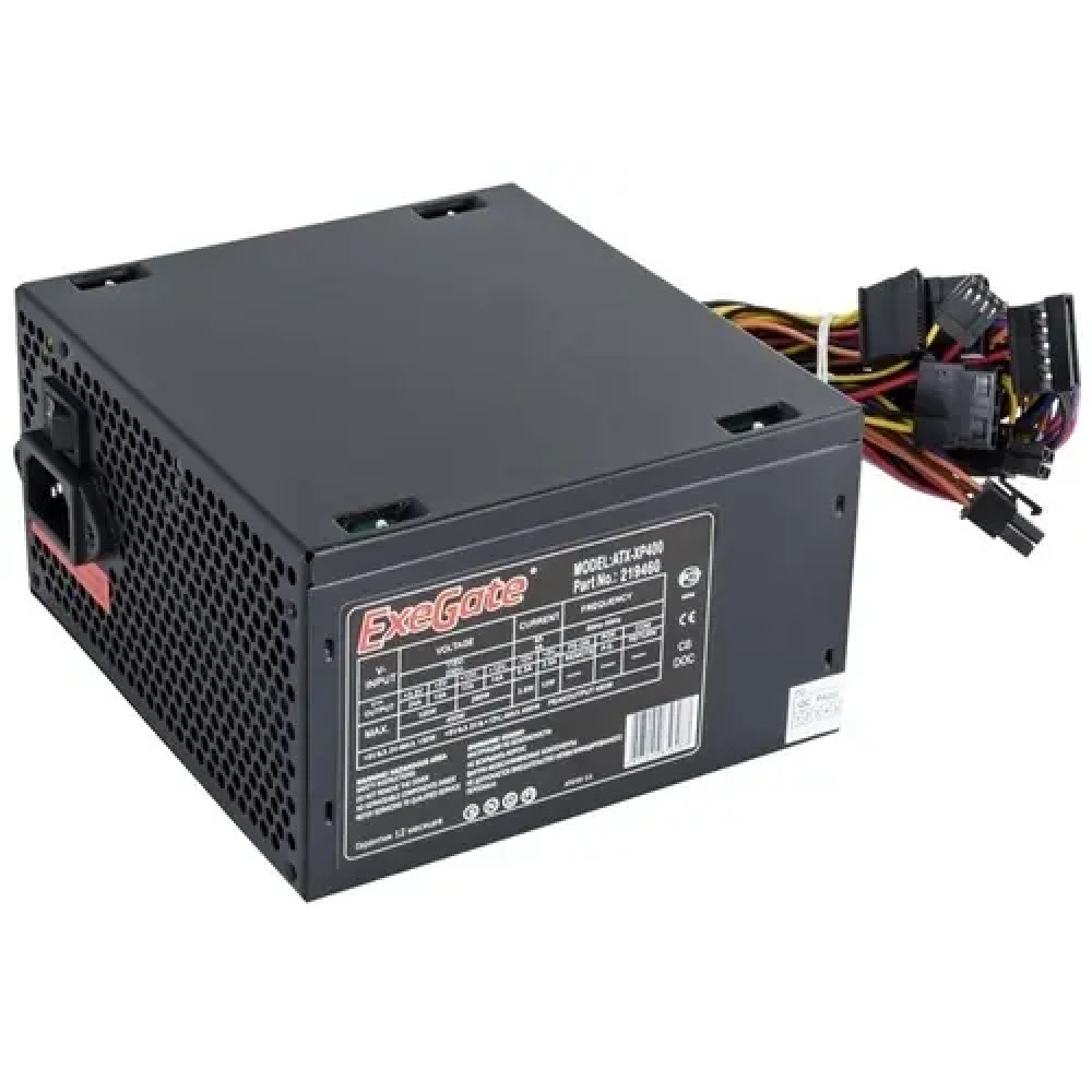 Блок питания ExeGate XP400 EX219459RUS-PC 400 Вт - миниатюра 5