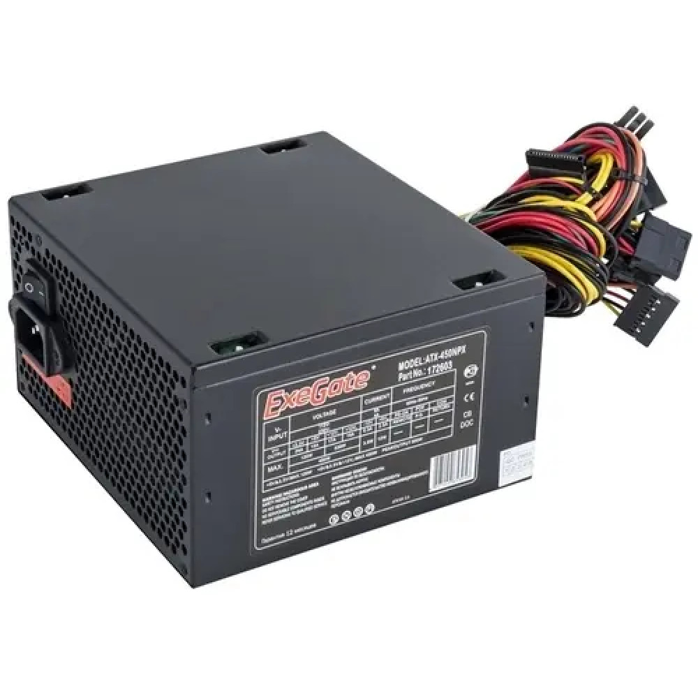 Блок питания ExeGate 450NPX EX224733RUS-S 450 Вт - миниатюра 4