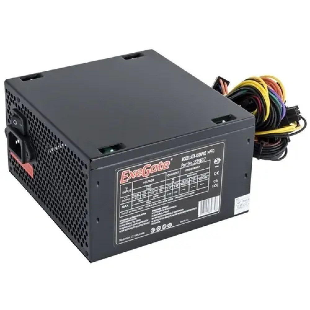 Блок питания ExeGate 450NPXE EX221637RUS-PC 450 Вт - миниатюра 4