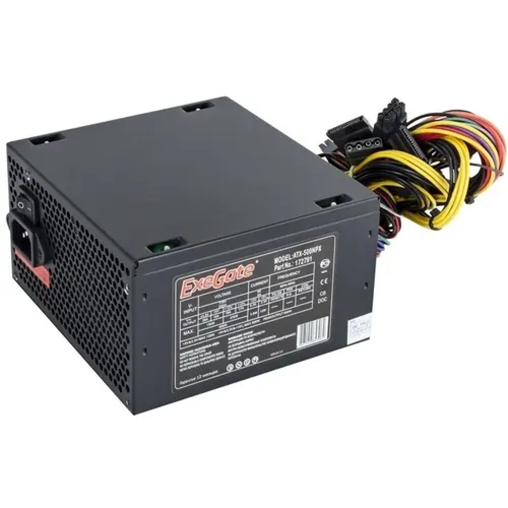 Блок питания ExeGate 500NPX EX224734RUS-PC 500 Вт - миниатюра 5