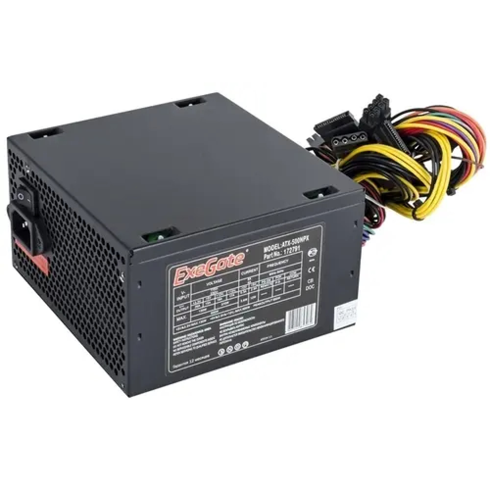 Блок питания ExeGate 500NPX EX224734RUS-S 500 Вт - миниатюра 2