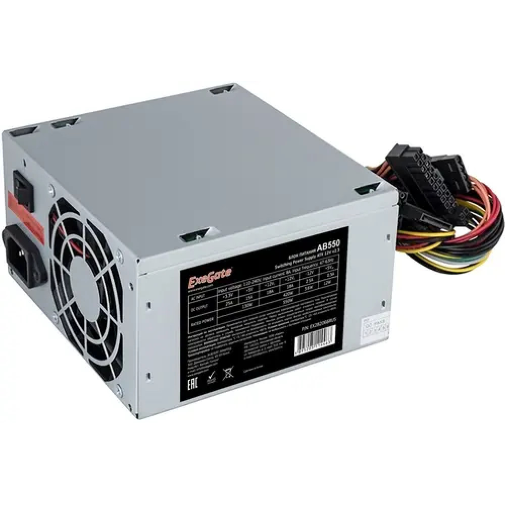 Блок питания ExeGate AB550 EX282066RUS-PC 550 Вт - миниатюра 5
