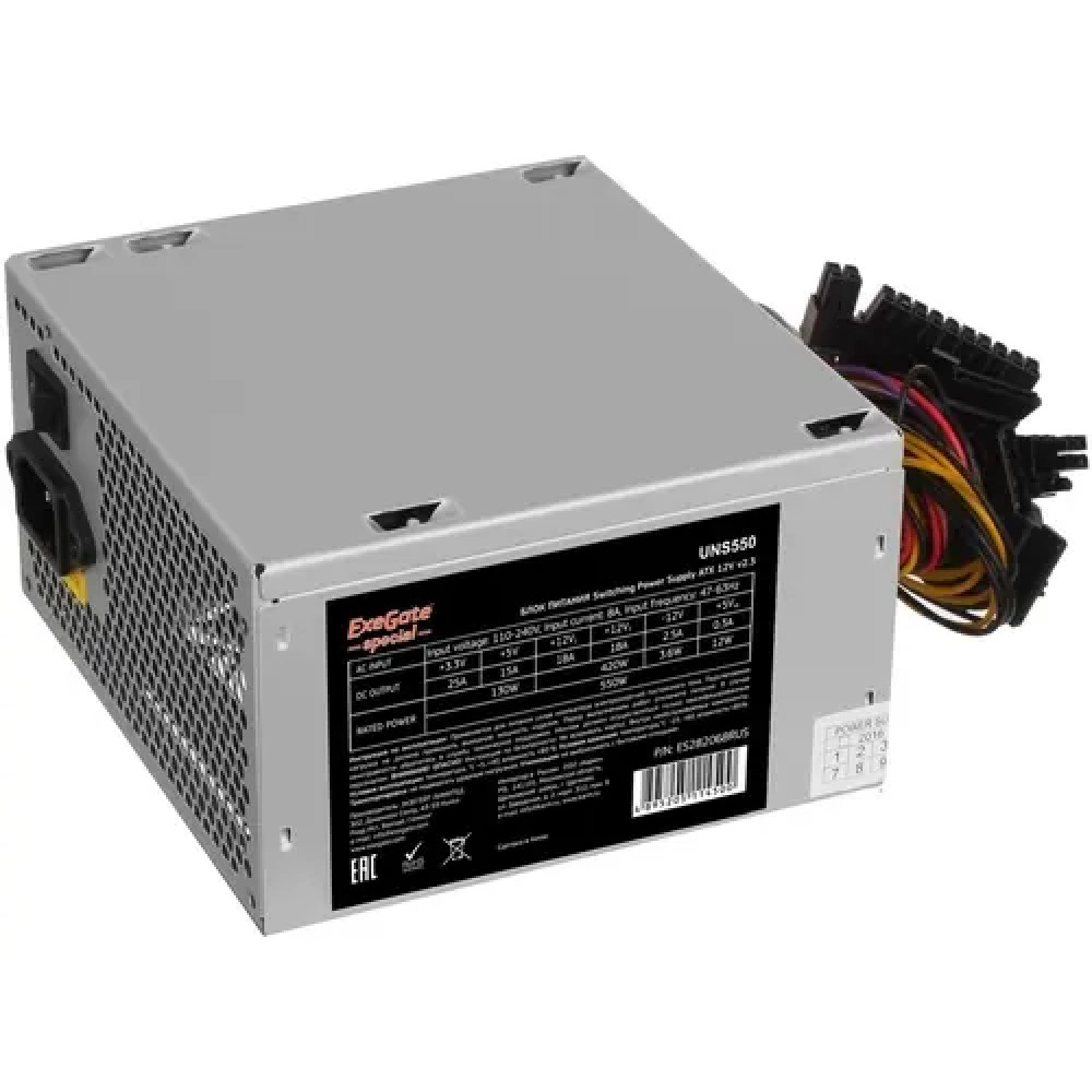 Блок питания ExeGate UNS550 ES282068RUS-PC 550 Вт - миниатюра 6