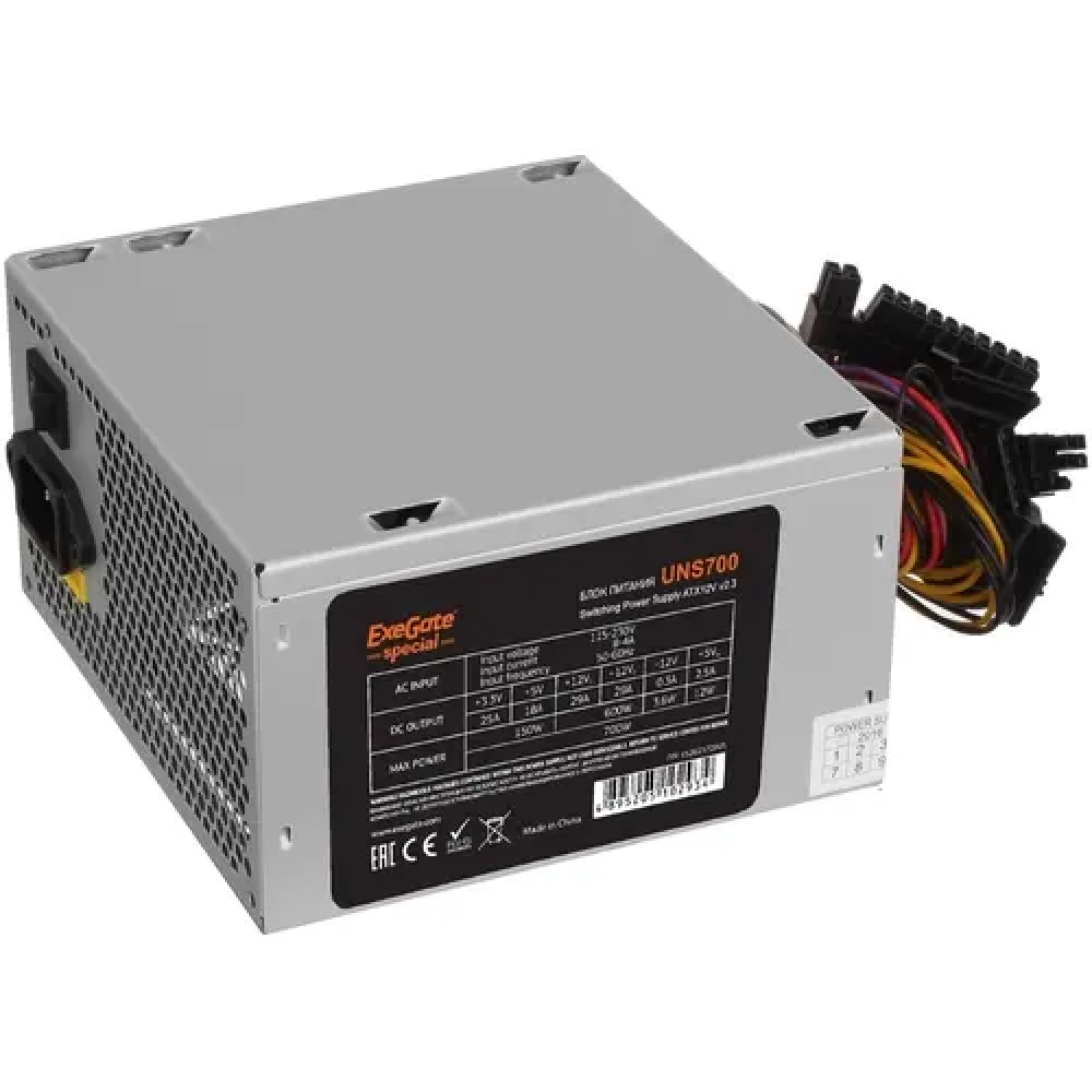 Блок питания ExeGate UNS700 ES261572RUS-PC 700 Вт - миниатюра 5