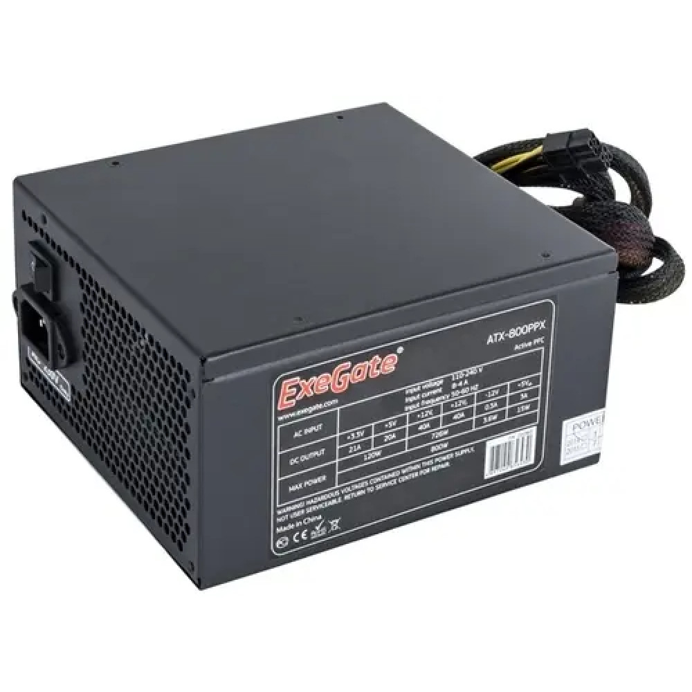 Блок питания ExeGate 800PPX EX220363RUS-S 800 Вт - миниатюра 2