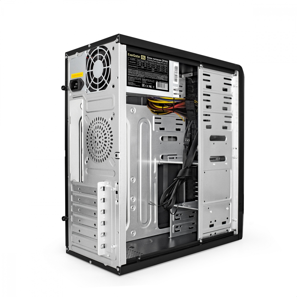 Корпус ExeGate CP-601-CP450 EX261450RUS Mid-Tower - миниатюра 6