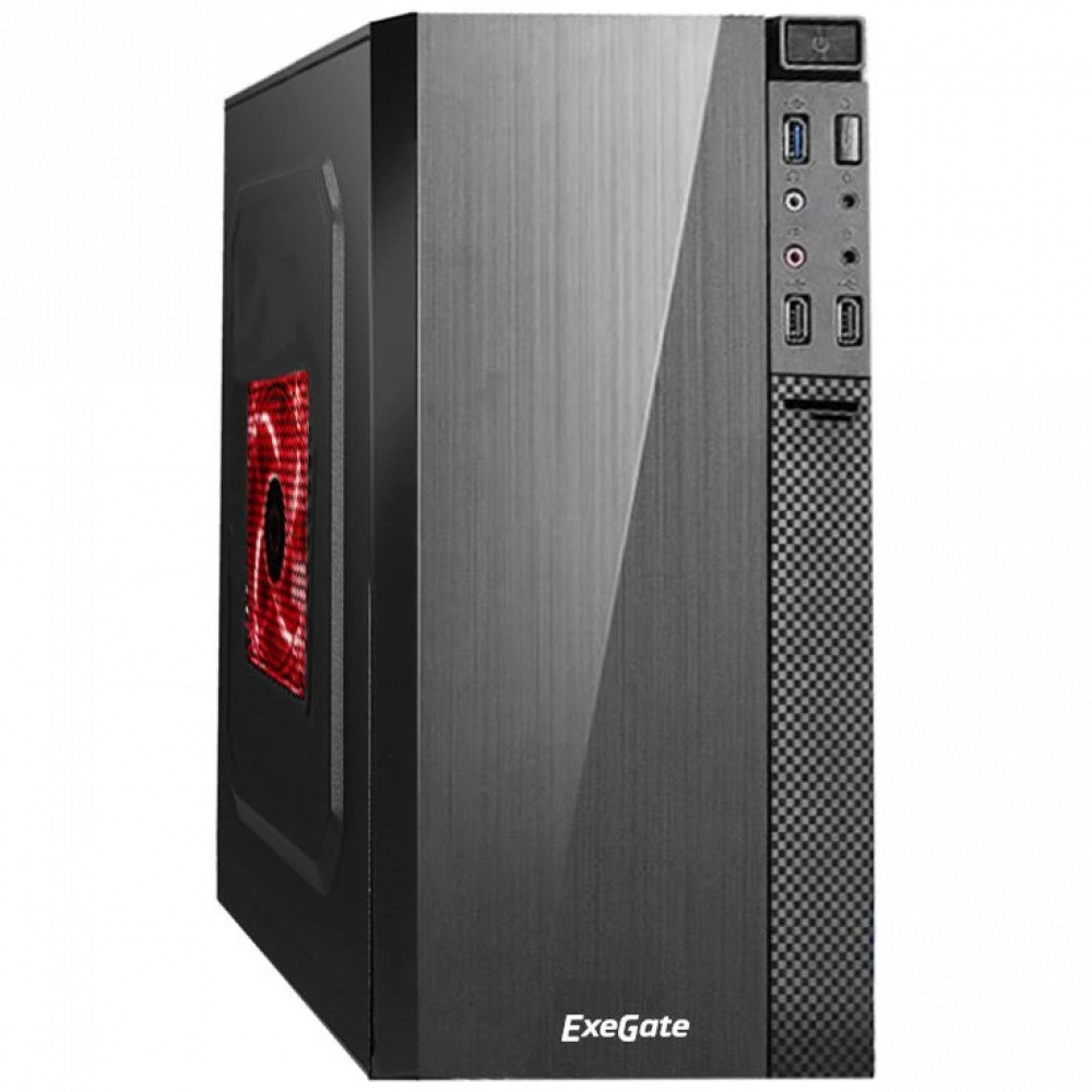 Корпус ExeGate BAA-104U Black EX277807RUS Mini-Tower - миниатюра 2