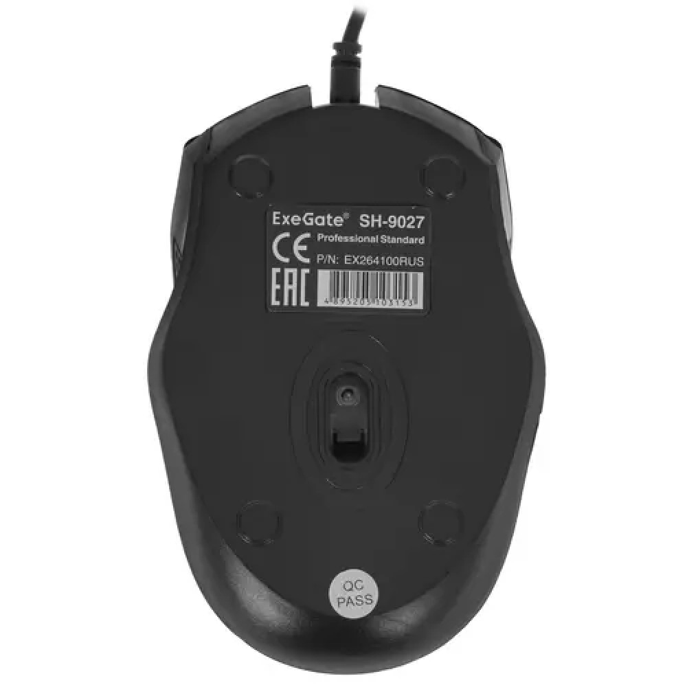 Мышь ExeGate SH-9027 EX264100RUS Бюджетные, Проводная - миниатюра 8