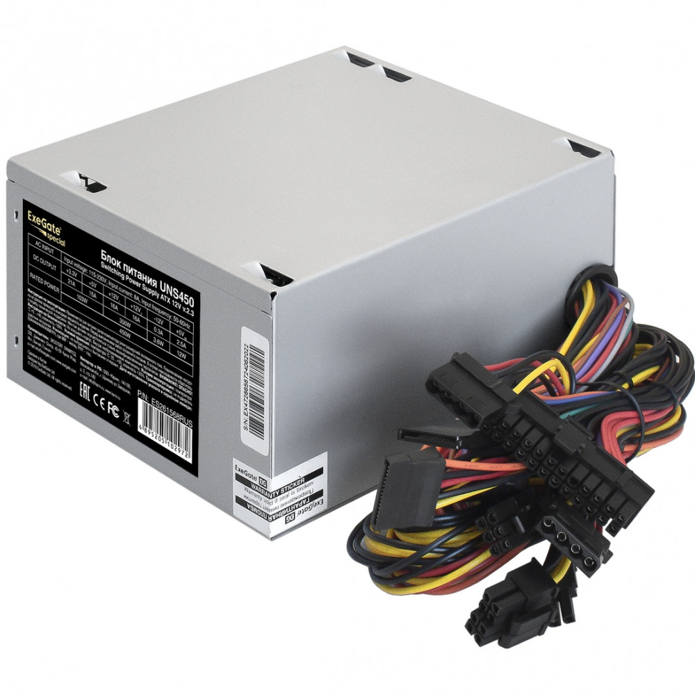 Блок питания ExeGate UNS450 ES261568RUS-PC 450 Вт - миниатюра 7