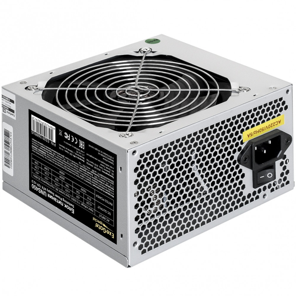 Блок питания ExeGate UNS450 ES261568RUS-PC 450 Вт - миниатюра 6