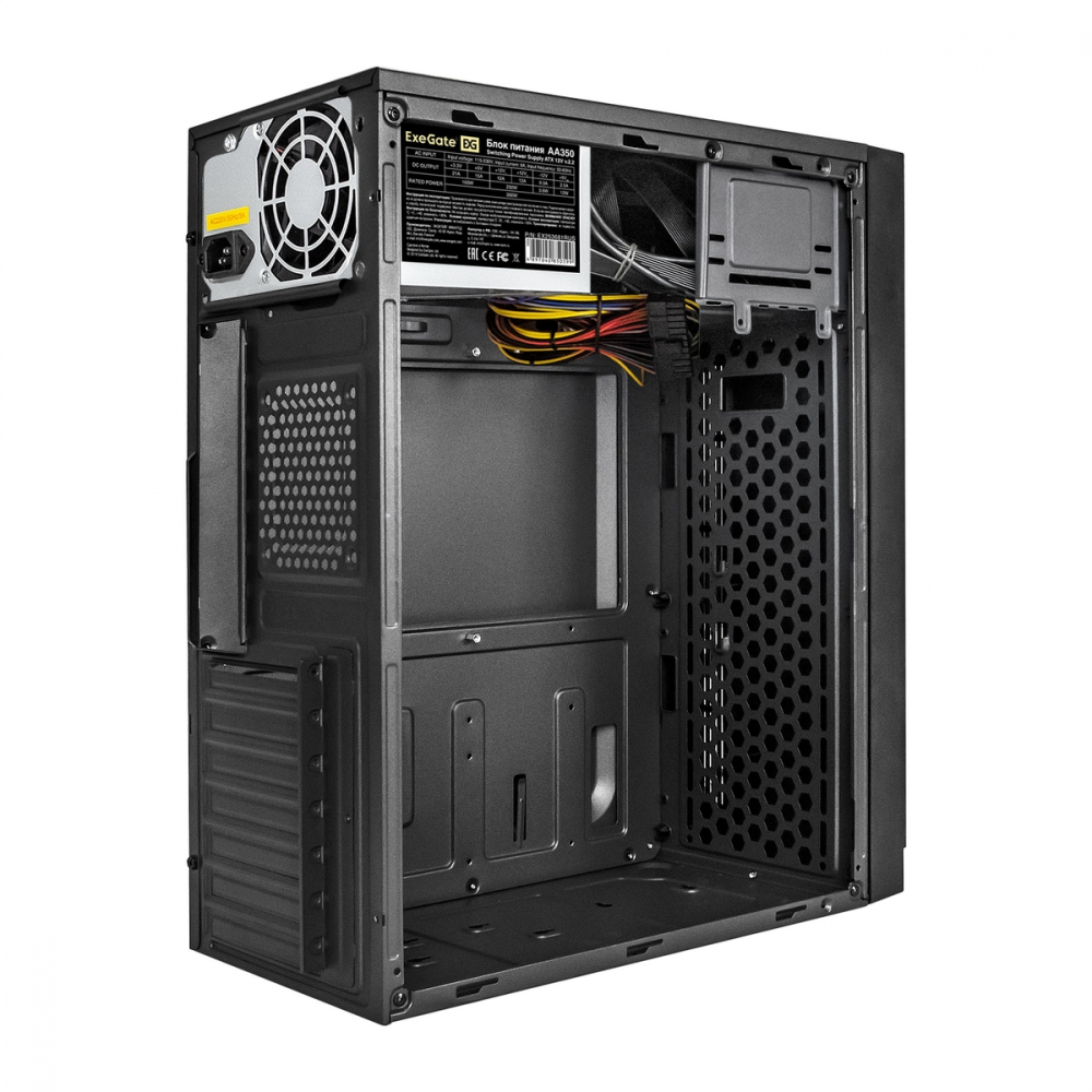 Корпус ExeGate AA-440-AA350 EX290176RUS Mid-Tower - миниатюра 5
