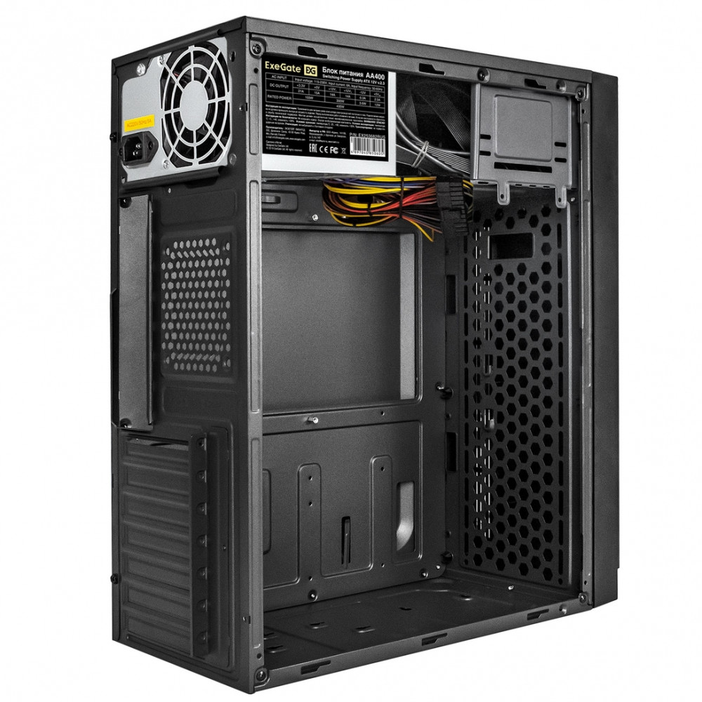 Корпус ExeGate AA-440-AA400 EX290180RUS Mid-Tower - миниатюра 5