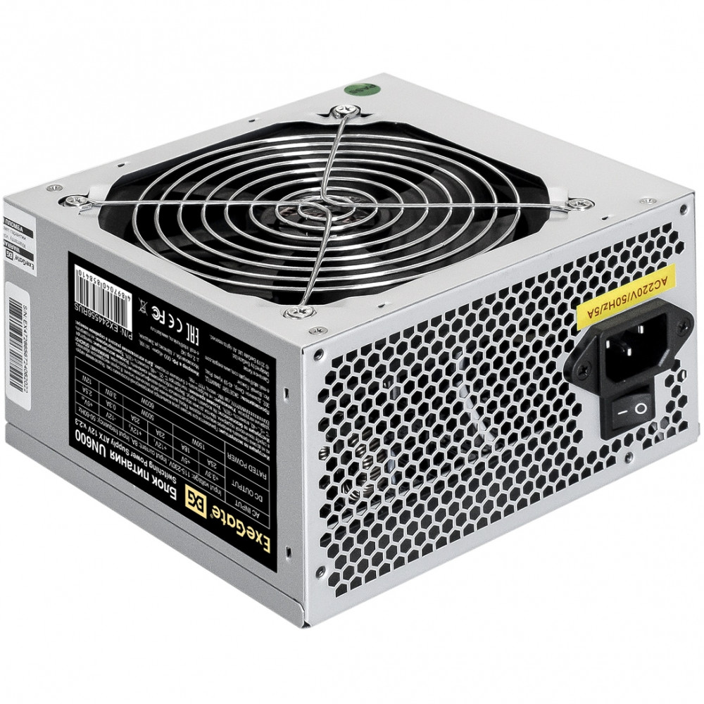 Блок питания ExeGate UN600 EX244556RUS-PC 600 Вт - миниатюра 6