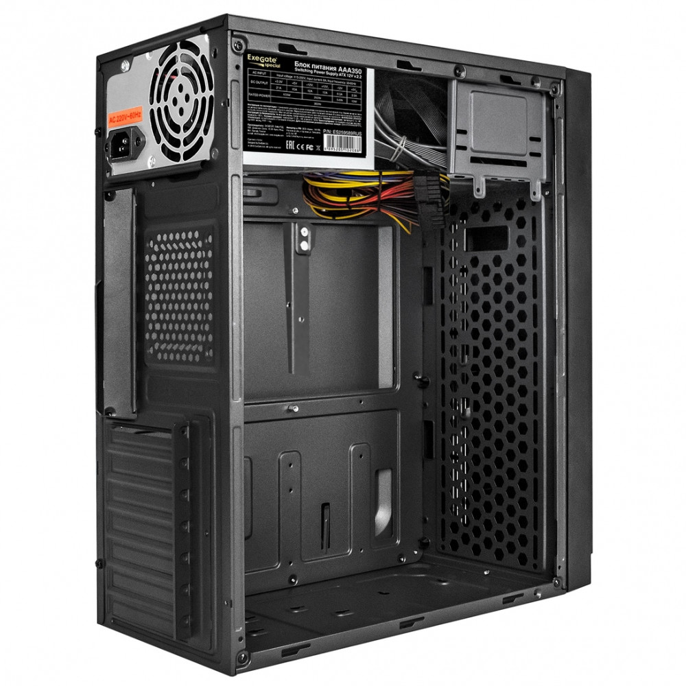 Корпус ExeGate BAA-105-01-AAA350 EX291140RUS Mini-Tower - миниатюра 5