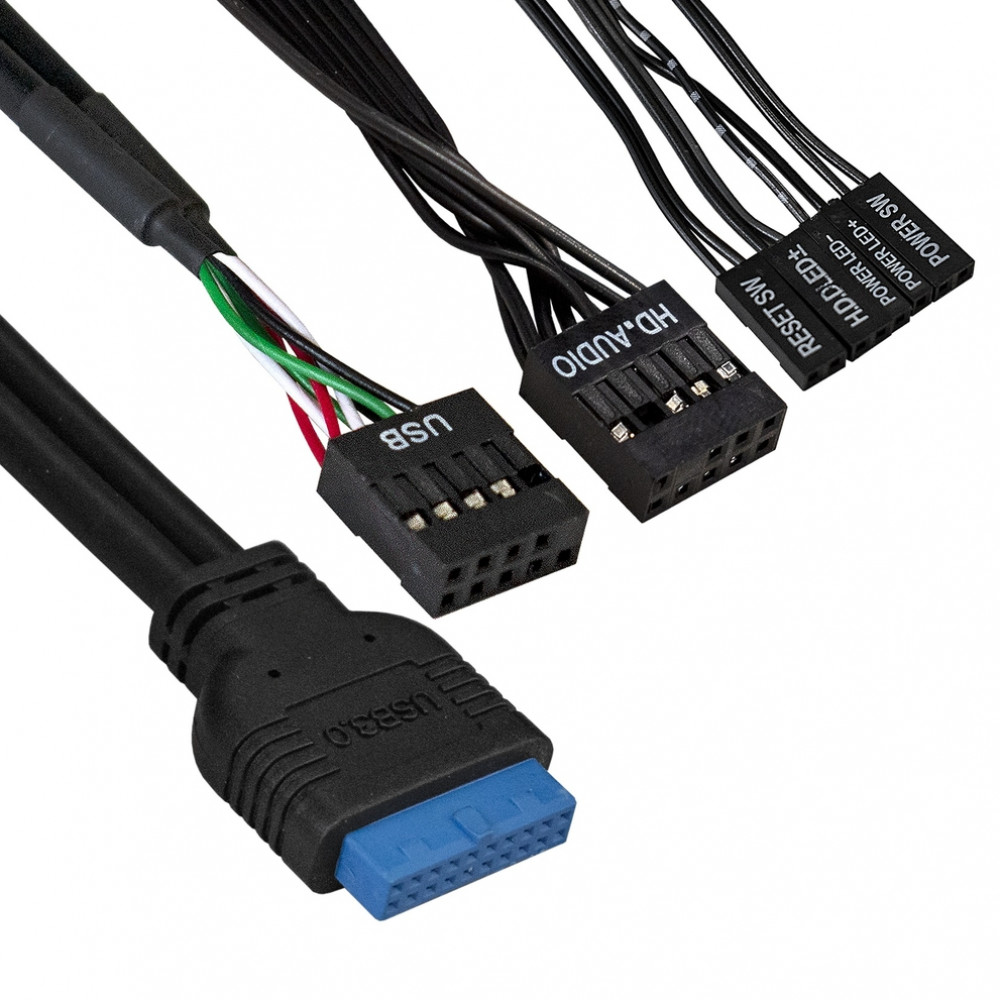 Корпус ExeGate BAA-105U2-01-AA500 EX291148RUS Mini-Tower - миниатюра 6