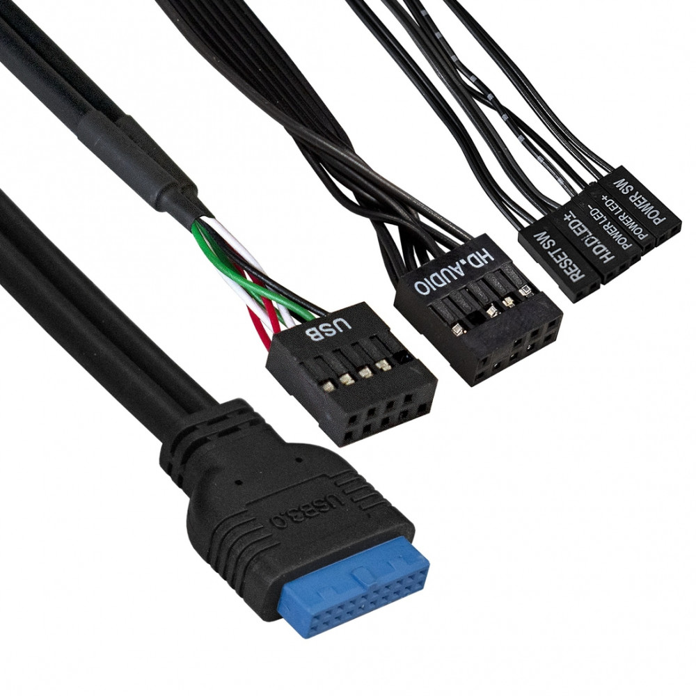 Корпус ExeGate BAA-105U2-01-AAA400 EX291146RUS Mini-Tower - миниатюра 6