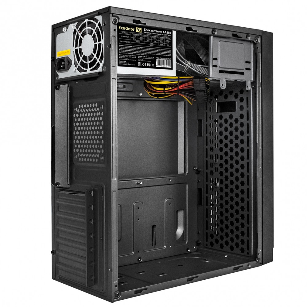 Корпус ExeGate AA-440U-AA350 EX290177RUS Mid-Tower - миниатюра 5