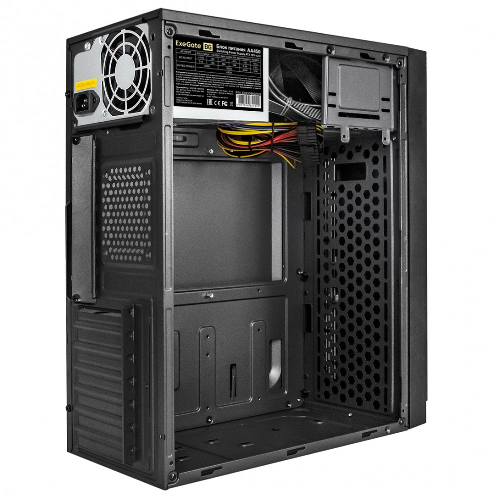 Корпус ExeGate AA-440U-AA450 EX290186RUS Mid-Tower - миниатюра 5