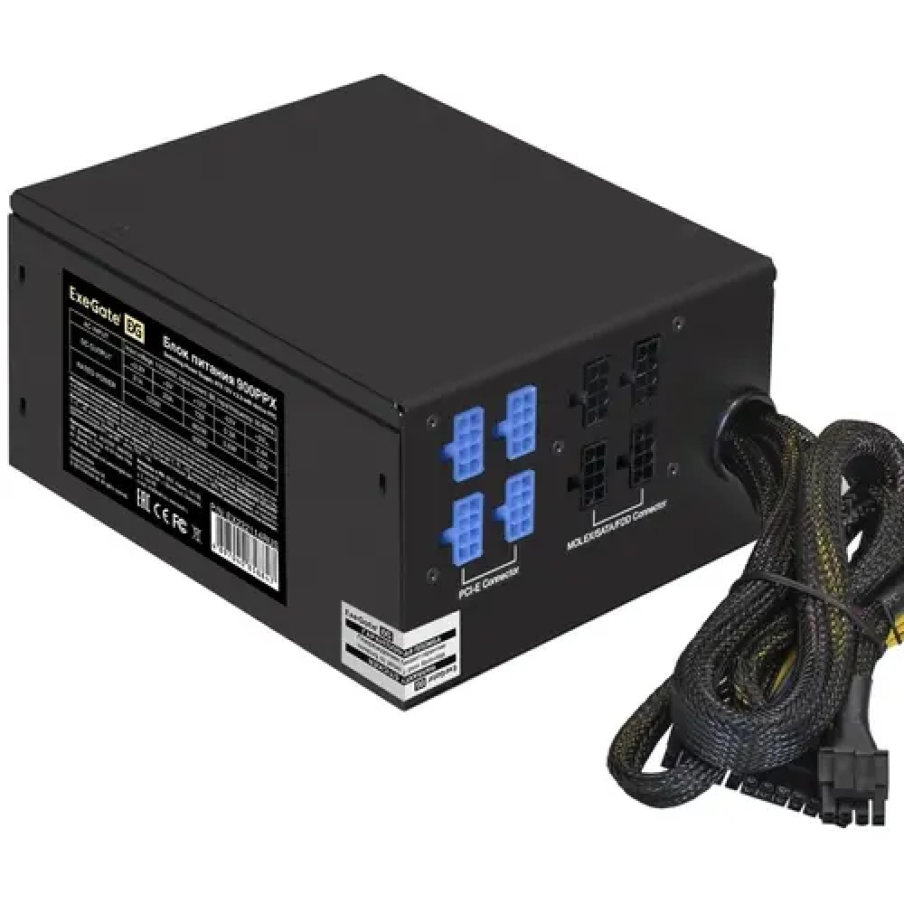 Блок питания ExeGate 900PPX EX222114RUS 900 Вт - миниатюра 7