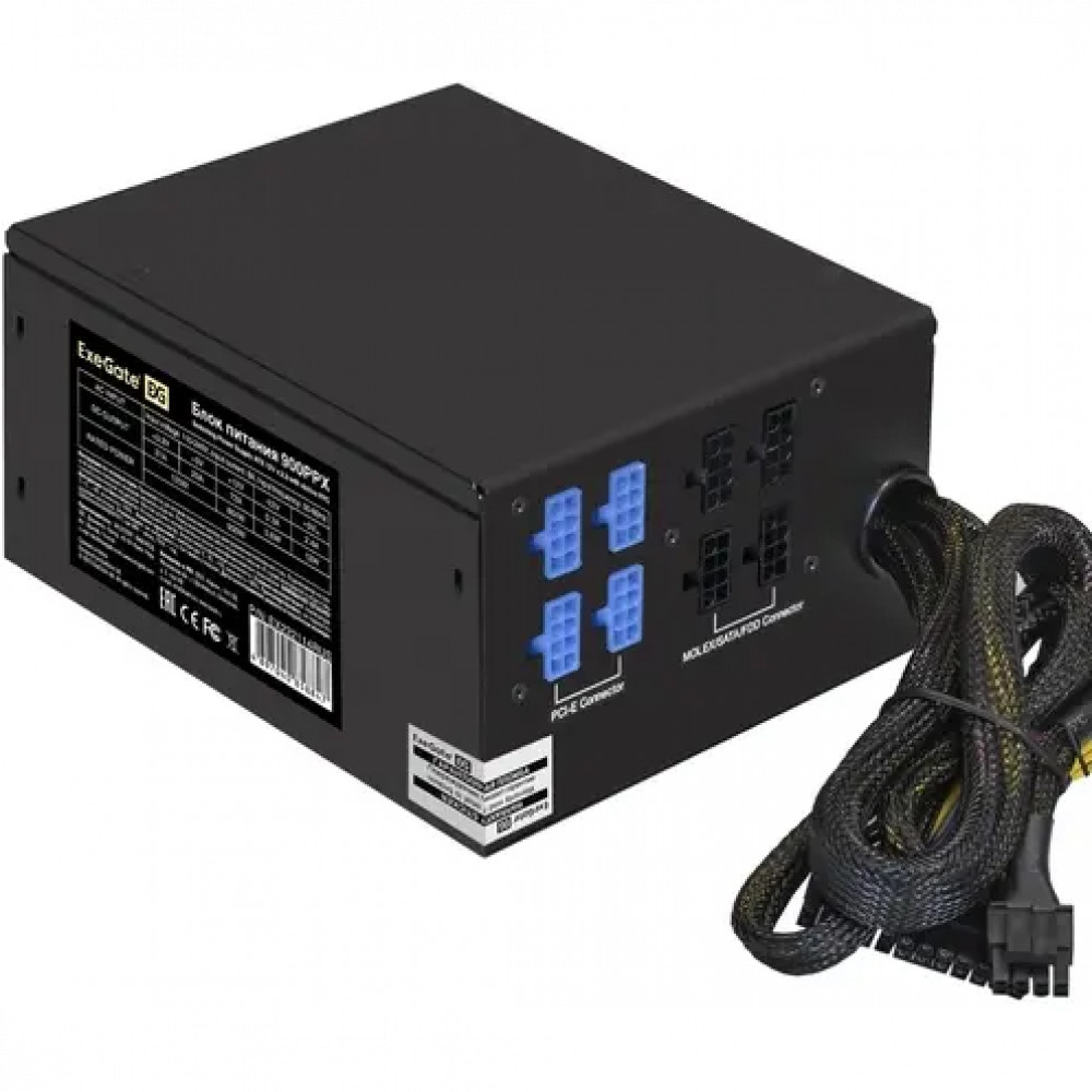 Блок питания ExeGate 900PPX EX222114RUS-S 900 Вт - миниатюра 7